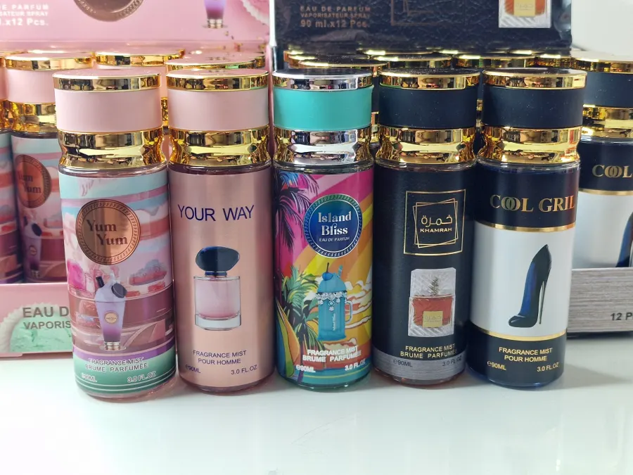 Parfémovaná voda tělová mlha inspirováno Lattafa Khamrah 90 ml