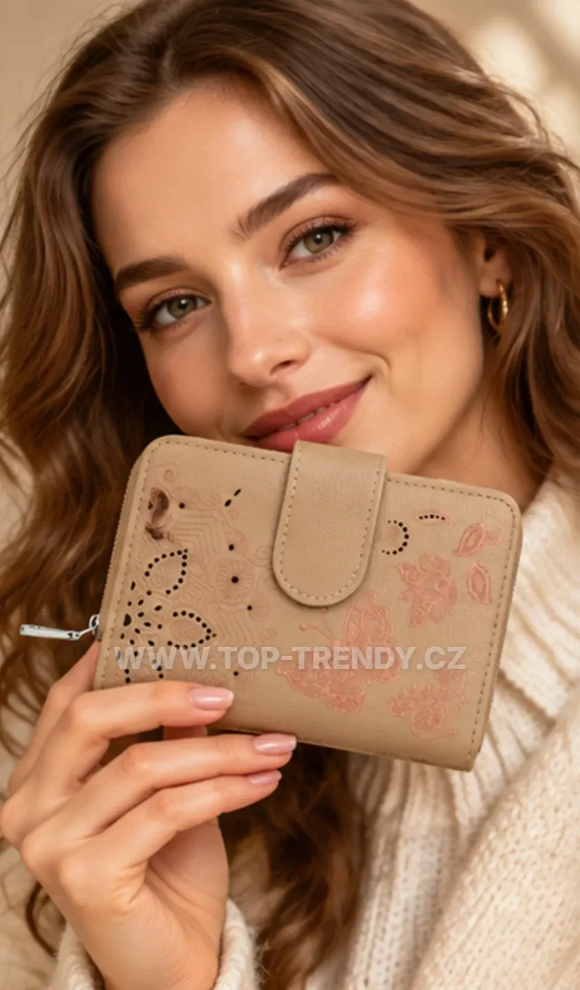 Női pénztárca pillangó mintával Simona
