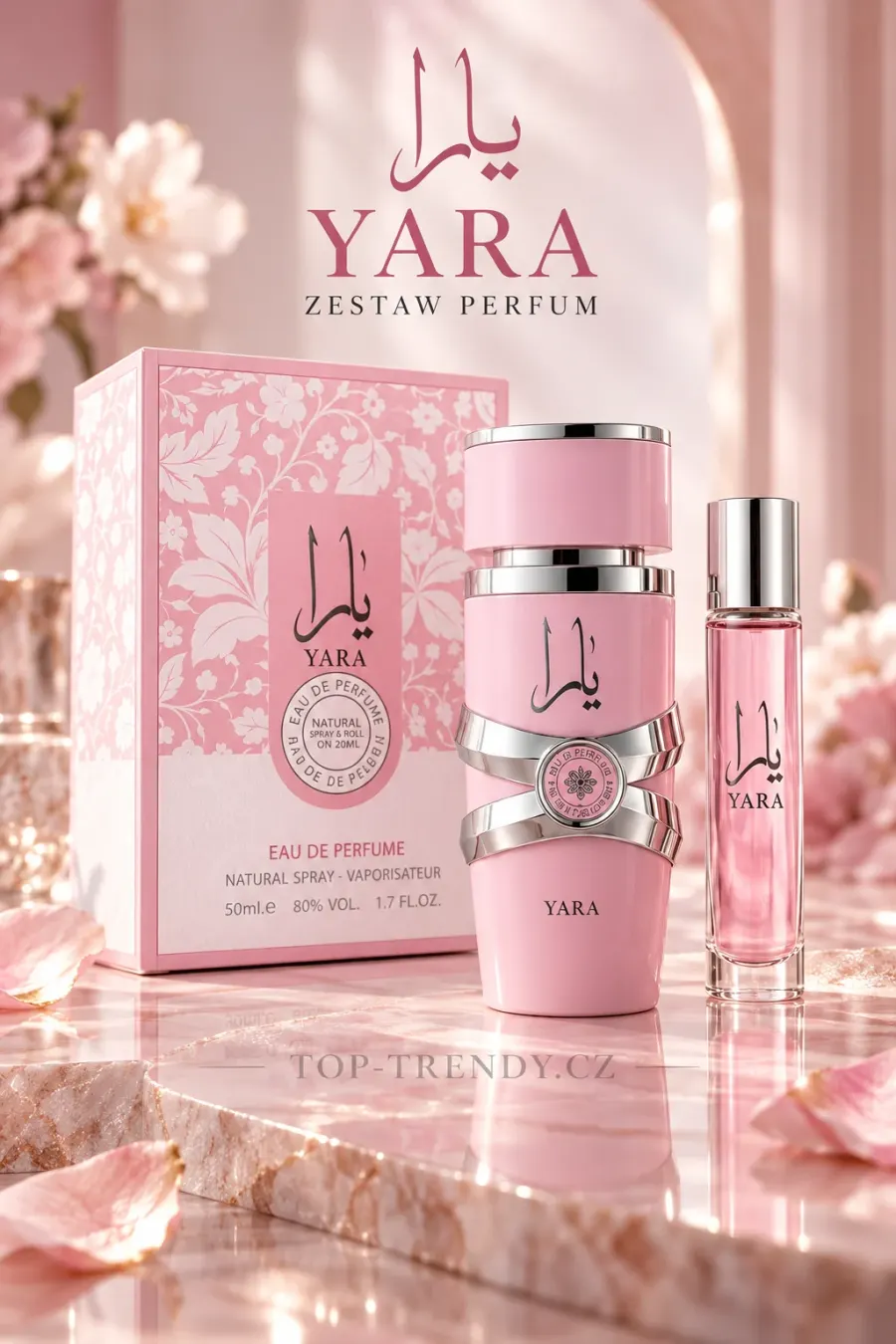 DÁRKOVÁ SADA YARA PINK