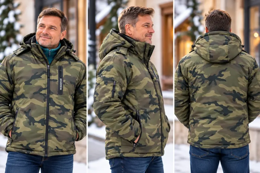 PÁNSKÁ ZIMNÍ SOFTSHELLOVÁ BUNDA S HŘEJIVOU PODŠÍVKOU HONZA