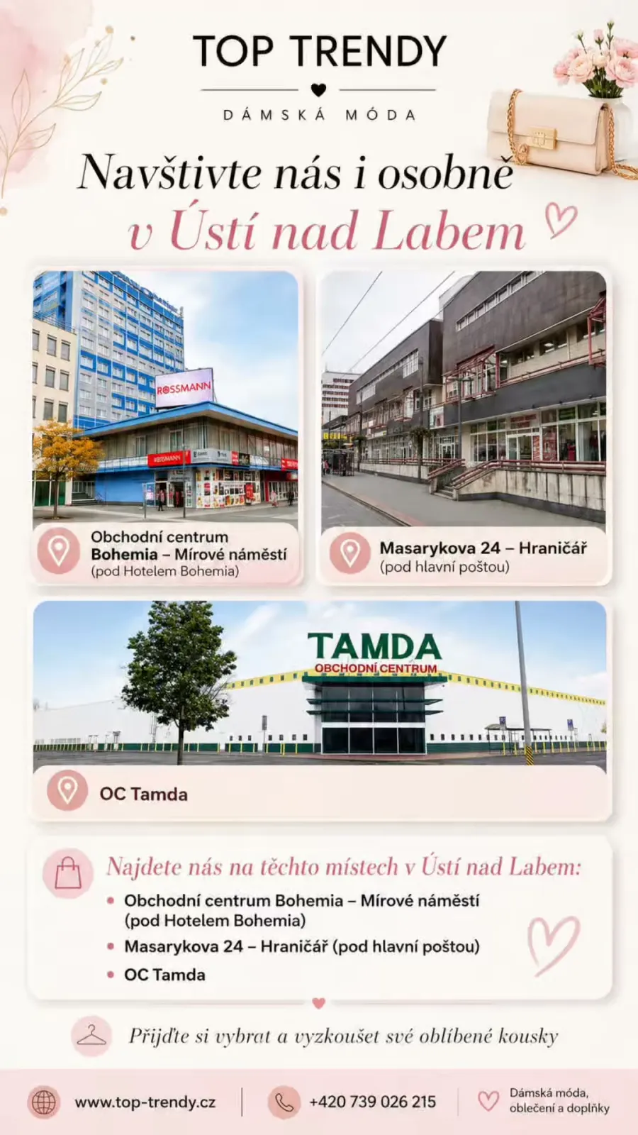 ✨ NOVINKY READY NA VYZKOUŠENÍ! ✨

Nová kolekce už je na našich prodejnách. 🛍️🍂
P...